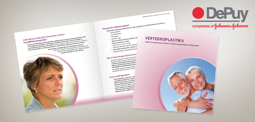 Brožura „VERTEBROPLASTIKA - Liečba kompresívnych zlomenín chrbtice spôsobených osteoporózou“