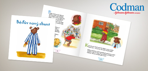 Brožura - Dětský příběh o používání shuntu