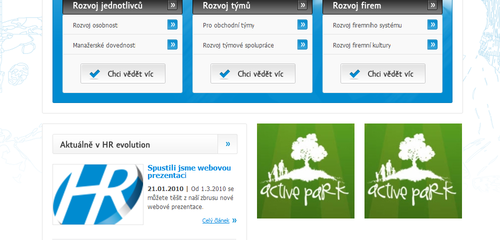 Homepage hr-evolution.cz