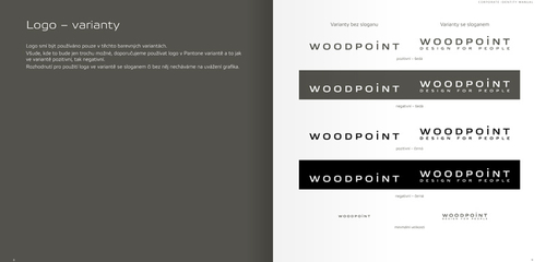 Manuál firemní identity Woodpoint