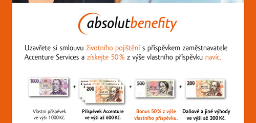 Inzerát Absolut Benefity