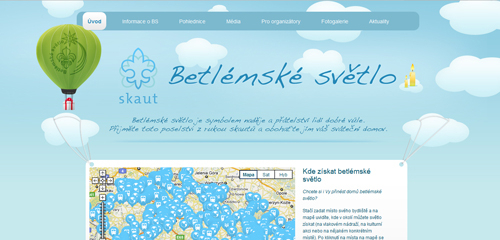 Betlémské světlo 2009 Betlémské světlo 2009